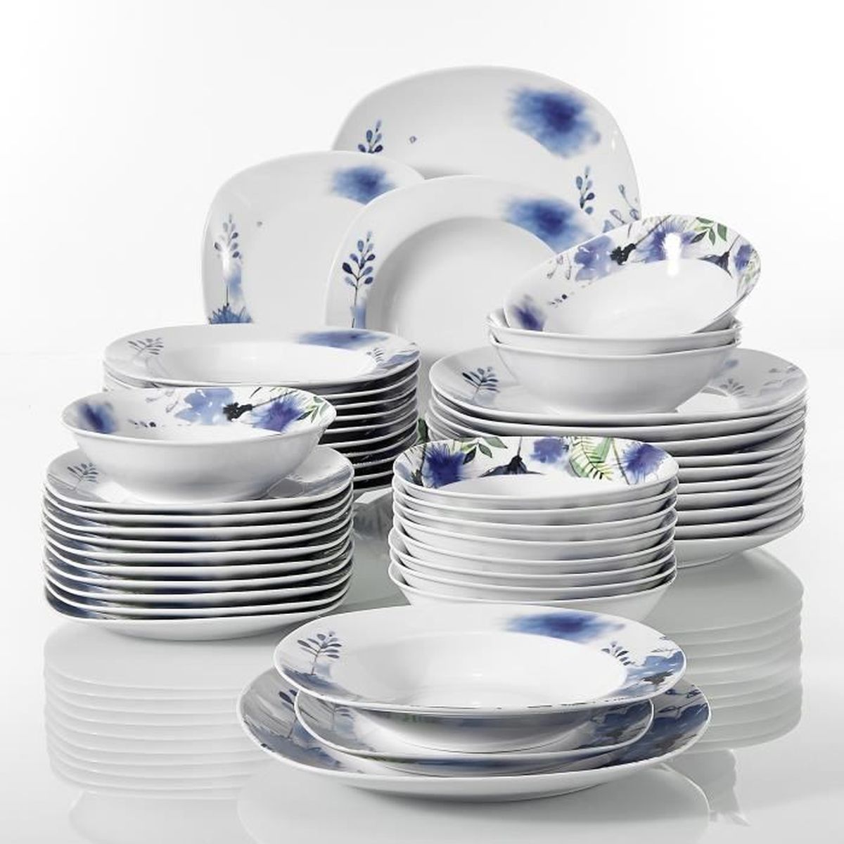 Womdee Assiette A Ventouse Pour Bebe Assiettes En Silicone Pour Bebes 100 Sans Bpa Et Approuvees Par La Fda Ventouse Puissante Set De Table Pour Bebe Avec Compartiments Pour Les Enfants Vaisselle