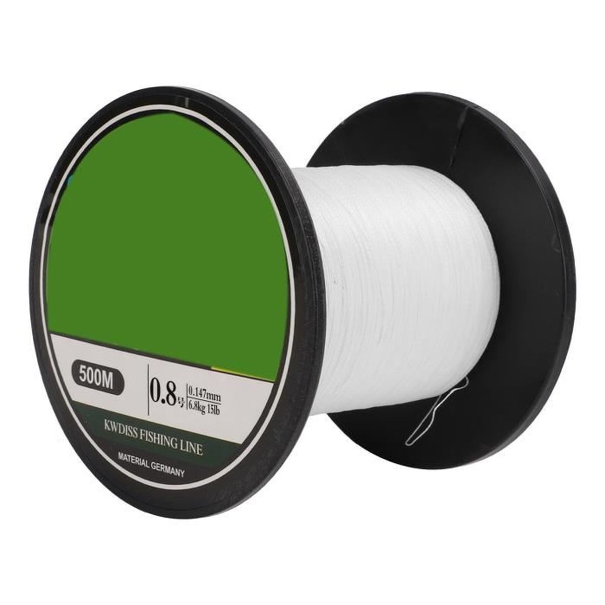 Tresse Dorisea 1000 M - Ligne Pêche Tressée 100% Polyéthylène, Ultra-Résistante Jusqu'à 227 Kg, Diamètre Fin