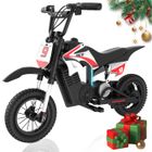 RCB R9XPRO Moto Électrique pour Enfants - Moteur 350W - Batterie 36V/5.2Ah - Rouge