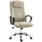 Vinsetto - fauteuil de bureau - Lin - 62 x 71 x 124cm - Kaki