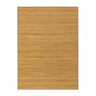 Tapis de sol antidérapant, moquette à rayures en bambou coloris naturel - Longueur 200 x Profondeur 140 cm -JUANIO