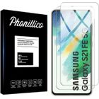 Film Vitre Protection Ecran - Phonillico - Samsung S21 FE 5G - Pack de 2 - Verre Trempé - Résistant aux rayures