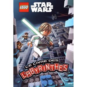 LIVRE LOISIRS CRÉATIFS Le livre des labyrinthes Lego Star Wars