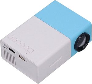 Vidéoprojecteur Mini Vidéoprojecteur Yg300, Mini Projecteur Led, Rétroprojecteur Polylux 1080P Full Hd, Vidéoprojecteur Led Home Cinéma Comp[h208]