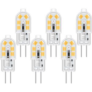 Lot De 10 Ampoules LED G4 1.5W - Blanc Chaud 3000K, 12V DC | 110 Lumens, Bi-pin