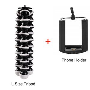 TRÉPIED Trépied et support - Grand trépied Flexible en forme de pieuvre, Gorillapod, pour téléphone, Smartphone, DSLR