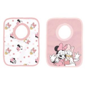 BAVOIR Disney Baby - Lot de 2 bavoirs bébé - Minnie & Daisy
