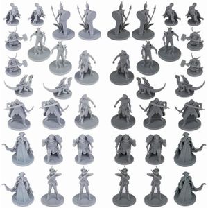 FIGURINE - PERSONNAGE 40 figurines de table fantastiques pour donjons et
