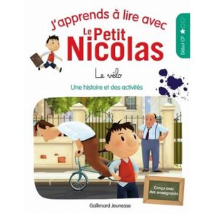 Livre 6-9 ANS J'apprends à lire avec Le Petit Nicolas : Le vélo.