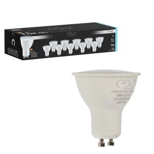 AMPOULE - LED Lot de 10 ampoules LED FARI GU10 7,5W 6500K blanc froid 700lm 120°