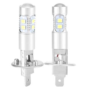 PHARES - OPTIQUES 2x H1 6000k super white 100W LED headlamp Bulb Kit
