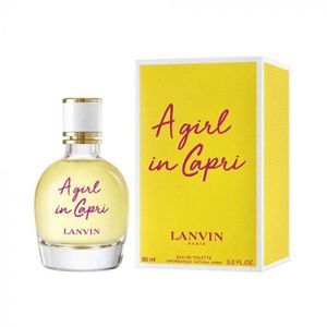 EAU DE TOILETTE LANVIN A GIRL IN CAPRI EAU DE TOILETTE 90ML VAPORIZADOR - Perfumes