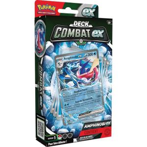 CARTE A COLLECTIONNER Jeu de cartes Pokémon - 2 Decks Combat-ex Amphinib