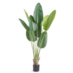 XK – grand arbre bananier artificiel à grandes feuilles, plante verte  bionique décorative, ornements de plantes d'intérieur - AliExpress