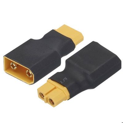 Adaptateurs Connecteur 2 Pièces : XT90 Mâle vers XT60 Femelle et XT60 Mâle vers XT90 Femelle - pour Batteries LiPo RC - Jeux - Jouets