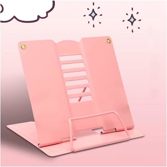 Support De Livre Pour Lecture Support De Livre De Cuisine Pliable En Bambou Avec 6 Hauteurs Réglables Porte Livre Support Tablette Bois Ajustable Pupitre De - Maison Support Lecture Livre