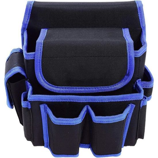 Ceinture Porte-outils Pour électricien – 600D Polyester, 3 Poches, Fermeture Boucle, Léger