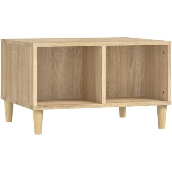 Table Basse VidaXL Table Basse, Table D'Appoint Avec Cadre, Bout De