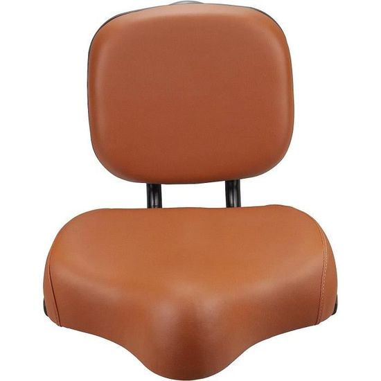 Selle de vélo large et confortable avec dossier - Tricycle VTT Coussin de siège de