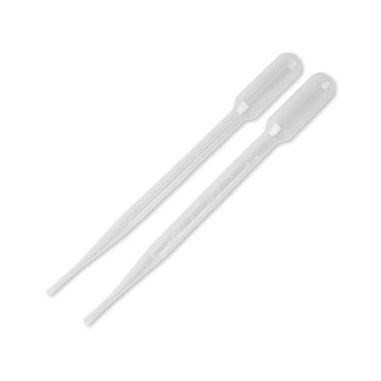 Pipettes De Transfert Jetables 3 Ml - Lot De 10, Polyéthylène Gradué, Pour Huiles Essentielles Et Labo