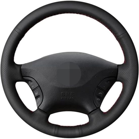 Housse Volant Cuir Noir Mercedes Vito Viano Sprinter Crafter – Cousue Main, Confort & Style Premium