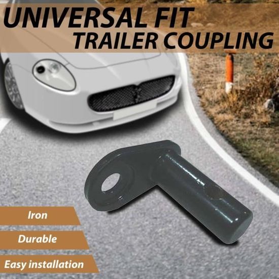 Coupleur De Remorque De Vélo - Tête De Traction Universelle En Métal | Installation Facile Sans Outils - 5