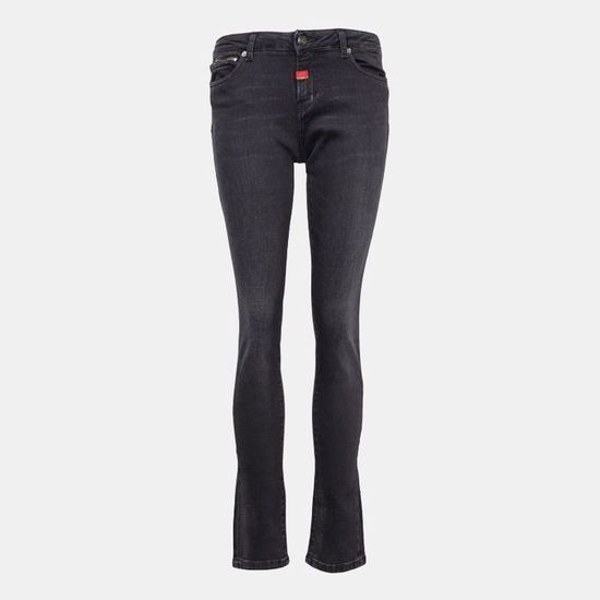 Jeans Skinny Femme Celebrity Pink Taille 7 - Couleur Noir, Coupe Taille Basse, Occasion Très Bon état