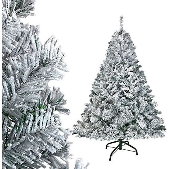 Sapin de Noël Artificiel - Visby PE / PVC Premium 180 cm - Modèle plus vrai que nature, de qualité supérieure, fait en mélanger polyéthylène (PE) / PVC