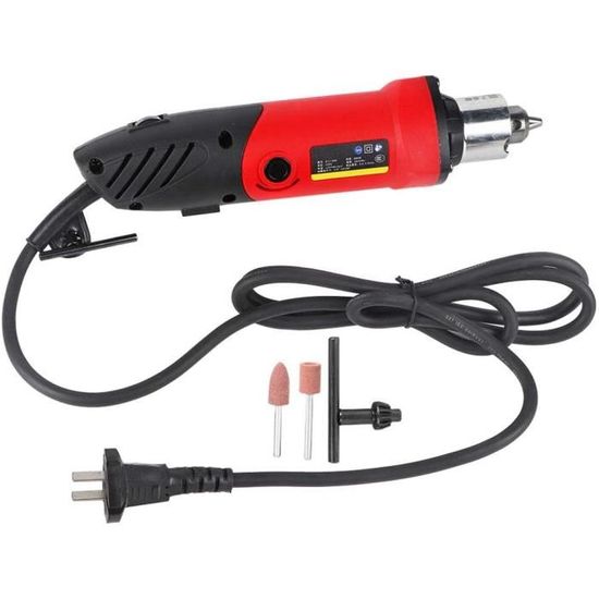 Zerone trousse d'outils rotatifs 141 pièces Mini rotatif électrique