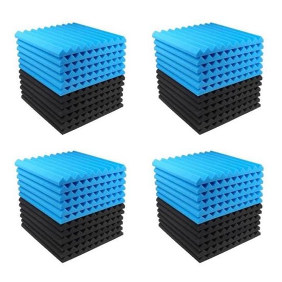 Lot De 2 Tapis Anti-vibration Pour Haut-parleurs – Mousse épaisse, Réduit Les Résonances, Stabilise Le Son