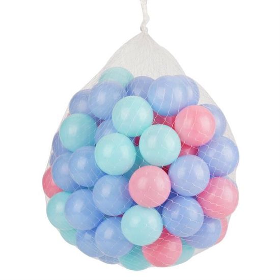 100 pièces/ensemble coloré océan balle balles de mer en plastique souple bébé enfant natation jouet 5,5 cm de diamètre
