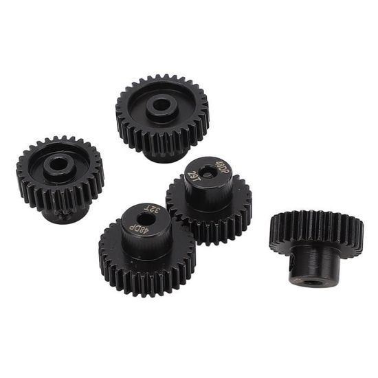 Lot Pignons Moteur Fasizi 48DP - 13T 14T 15T 16T 17T - Pour Voiture RC 1/10 Moteur Brushless - Arbre 3.175mm