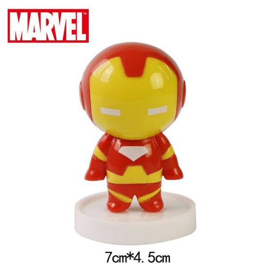 Figurine Iron Man en plastique - 9 cm - Planète Gateau