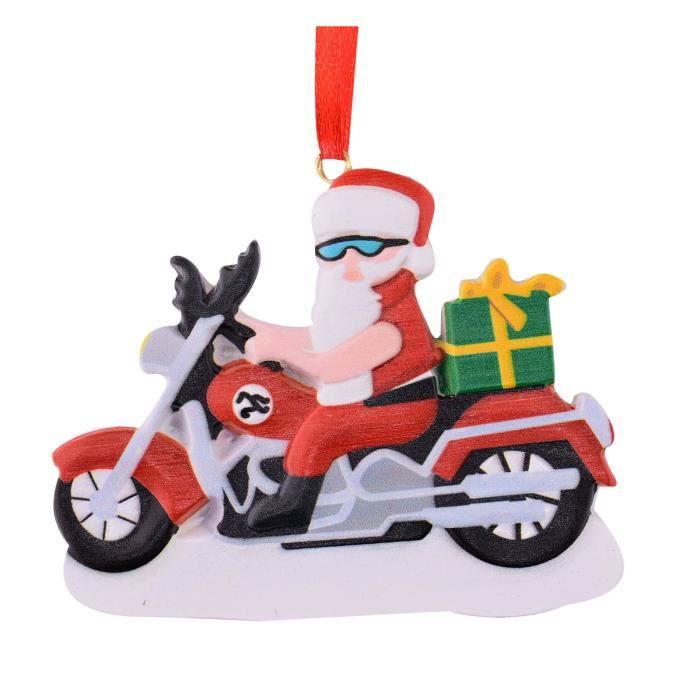 Couvre-casque Moto Père Noël – Déco De Noël – Housse Peluche – Taille Adulte - 4
