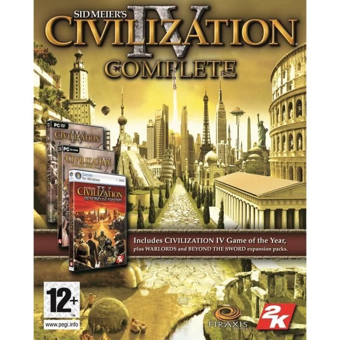 Take 2 Civilization IV / Jeu PC Dvd-Rom