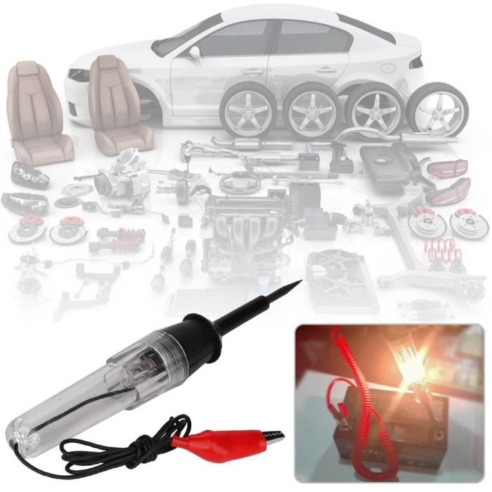 6-12-24V voiture auto test de tension électrique stylo lampe testeur de circuit sonde de détecteur-TIM