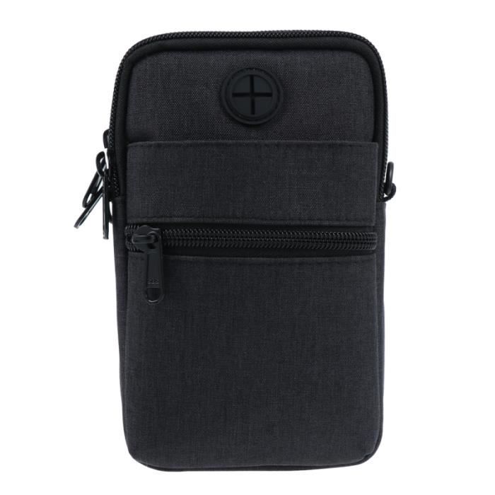 1 pc pochette pour téléphone portable à bandoulière sac de rangement à pour Ourdoors écouteurs SPORT BAG
