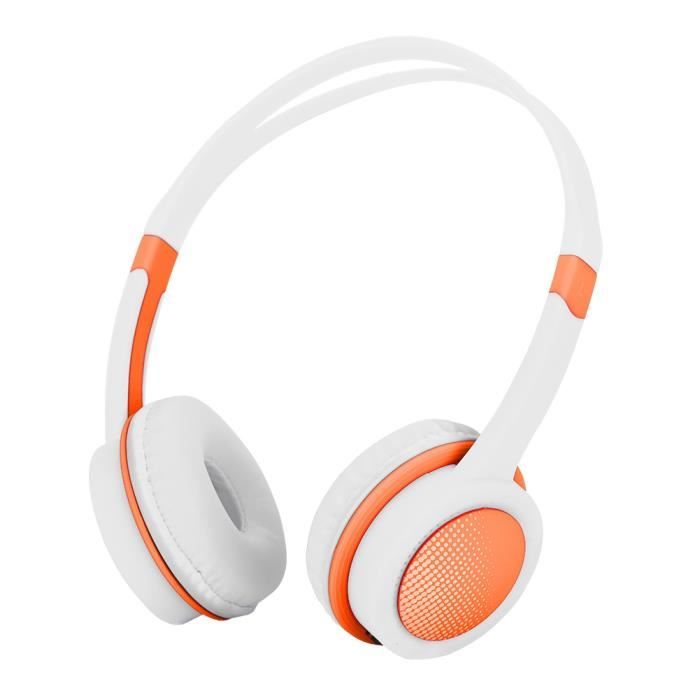 Casque DM-2720 Casque filaire pour enfants (orange)