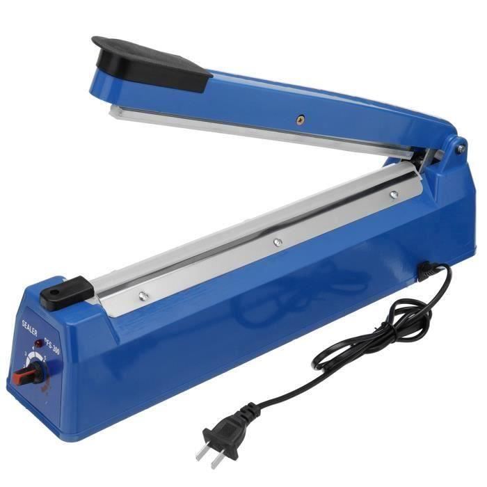 Machine Scellant Scelleuse Main Presse Alimentaire Sous Vide Emballage PRISE US 220V Largeur scellant 300MM Meg19981