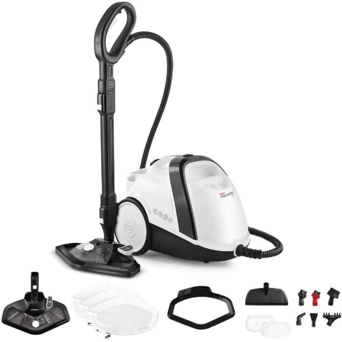 Polti Vaporetto Smart 120, Nettoyeur vapeur à chaudière haute pression 4 BAR, autonomie illimitée. Tue et élimine 99,99%* des virus,
