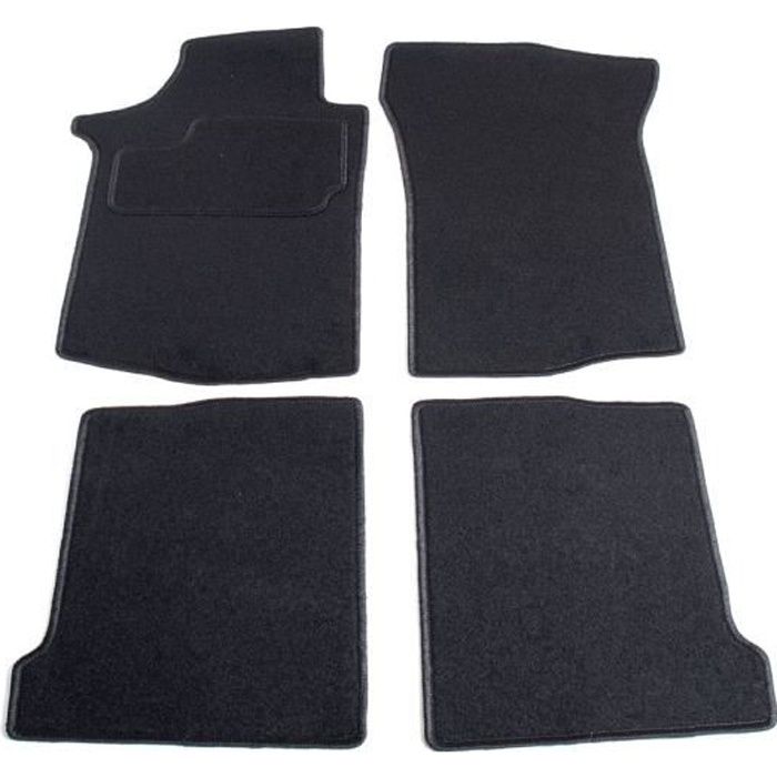 Tapis VW Golf 1 Cabriolet Quartet 1988-1993 - set de 4 (2 avant et 2 arrière)