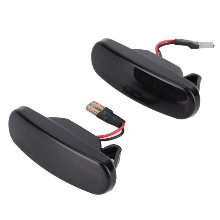 Cuque feux latéraux 2 pièces LED marqueur latéral clignotant 51717793 51942933 adapté pour Fiat Panda 169 Grande Punto 199