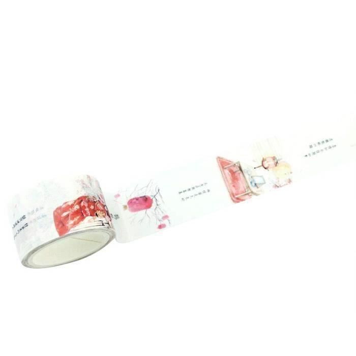 Bandes Adhésives Série de Noël Papier Ruban Décoratif Washi Coloré Papier Adhésif Journal d'album Scrapbooking A LIJFK385