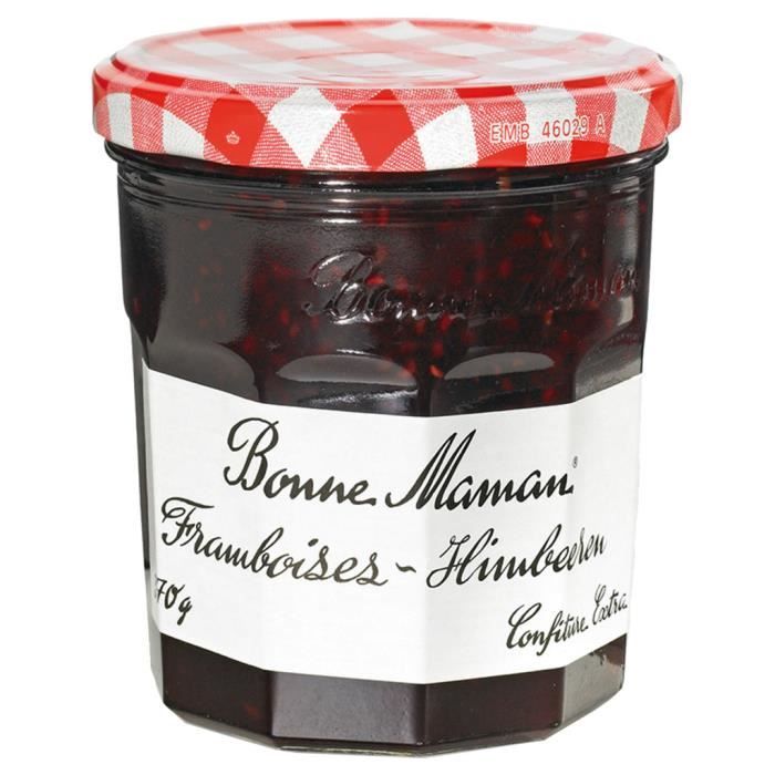 Bonne Maman - Confiture Bonne Maman Framboises (lot de 6)