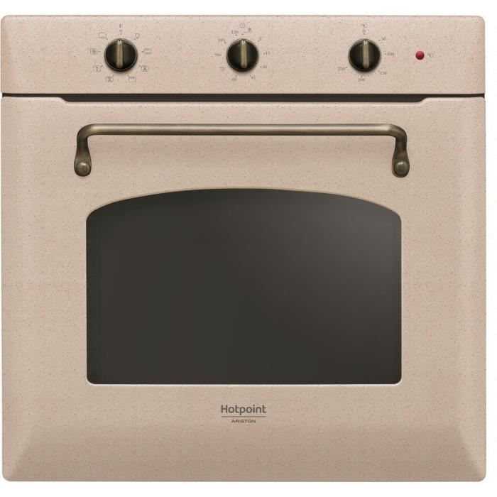 Hotpoint FIT 834 AV HA, Moyenne, Four électrique, 73 L, 73 L, Beige, Rotatif