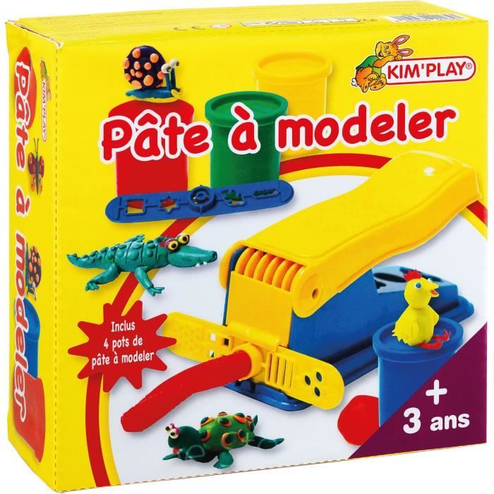 KIM'PLAY Machine p?�te ?� modeler + 2 Pots - Cdiscount Jeux - Jouets