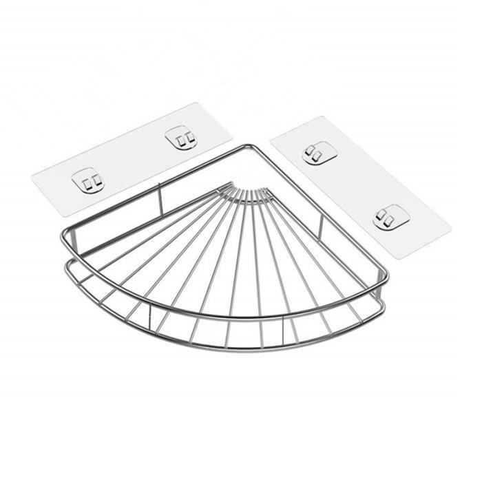 Étagère d'angle de Douche et Cuisine Serviteurs de Douche Etagère d’Angle de Douche Adhésif