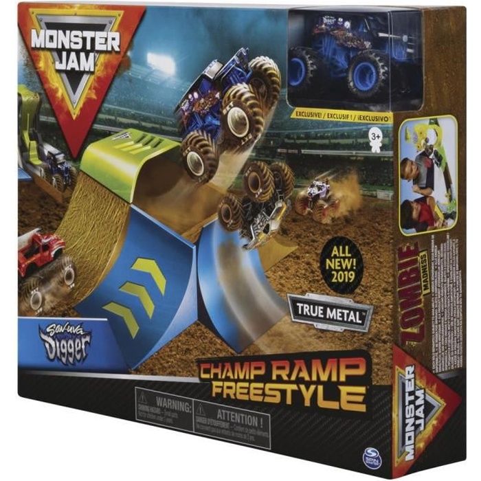 MONSTER JAM Playset - Echelle 1:64 - Modèle aléatoire