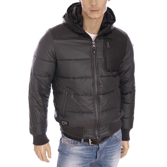 Redskins - Blouson doudoune à capuche Warry Rubber