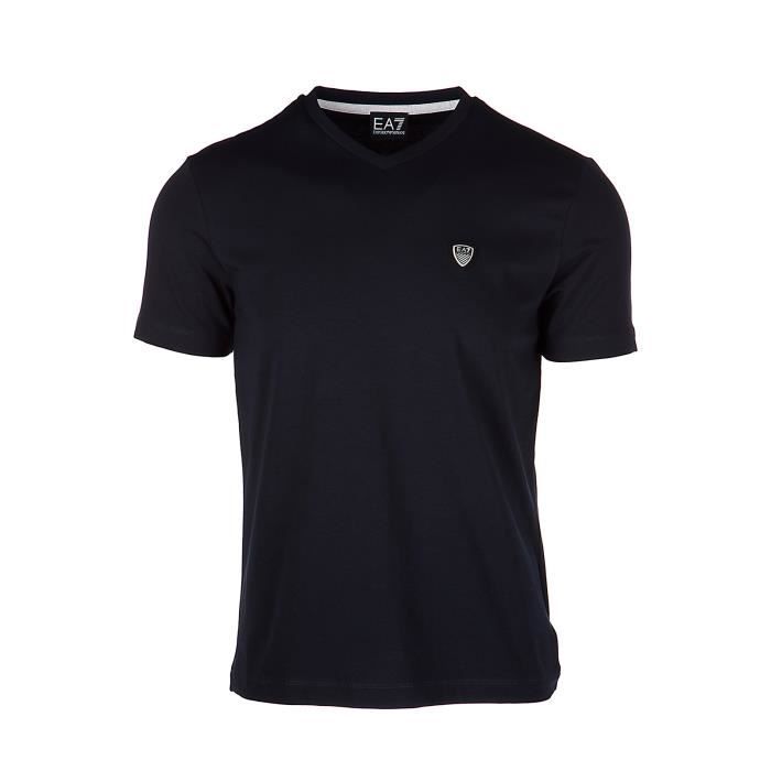 T-shirt manches courtes col en v homme Emporio Armani EA7
